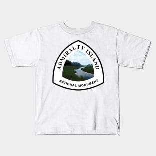 Admiralty Island National Monument trail marker Kids T-Shirt